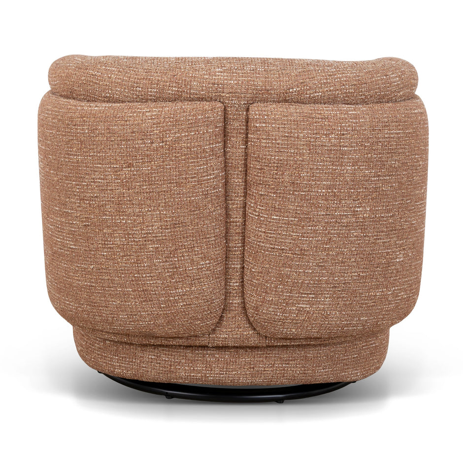 CLC10452-KJ Swivel Armchair - Russet Brown