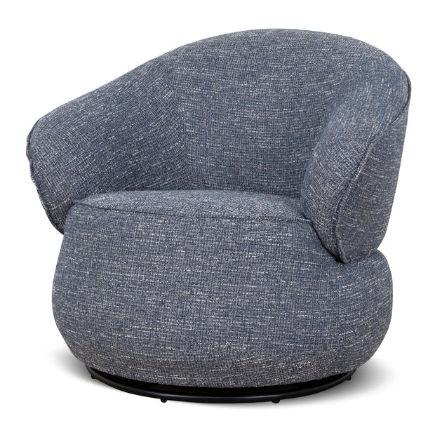 CLC10458-KJ Swivel Armchair - Prussian Blue