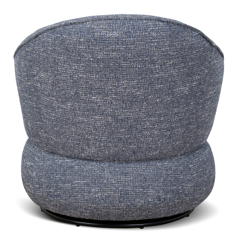 CLC10458-KJ Swivel Armchair - Prussian Blue