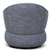 CLC10458-KJ Swivel Armchair - Prussian Blue