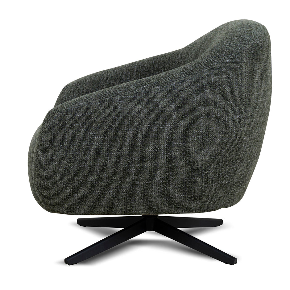 CLC10473-KSO Swivel Armchair - Moss Green