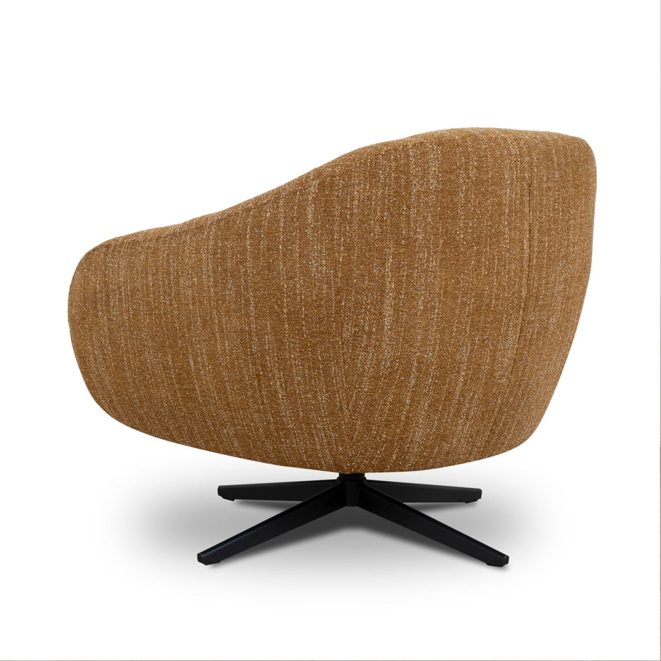 CLC10474-KSO Swivel Armchair - Ginger Brown