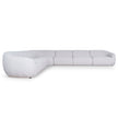 CLC10482-KSO Extended Corner Fabric Sofa - Taupe Beige