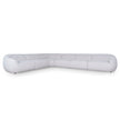 CLC10482-KSO Extended Corner Fabric Sofa - Taupe Beige