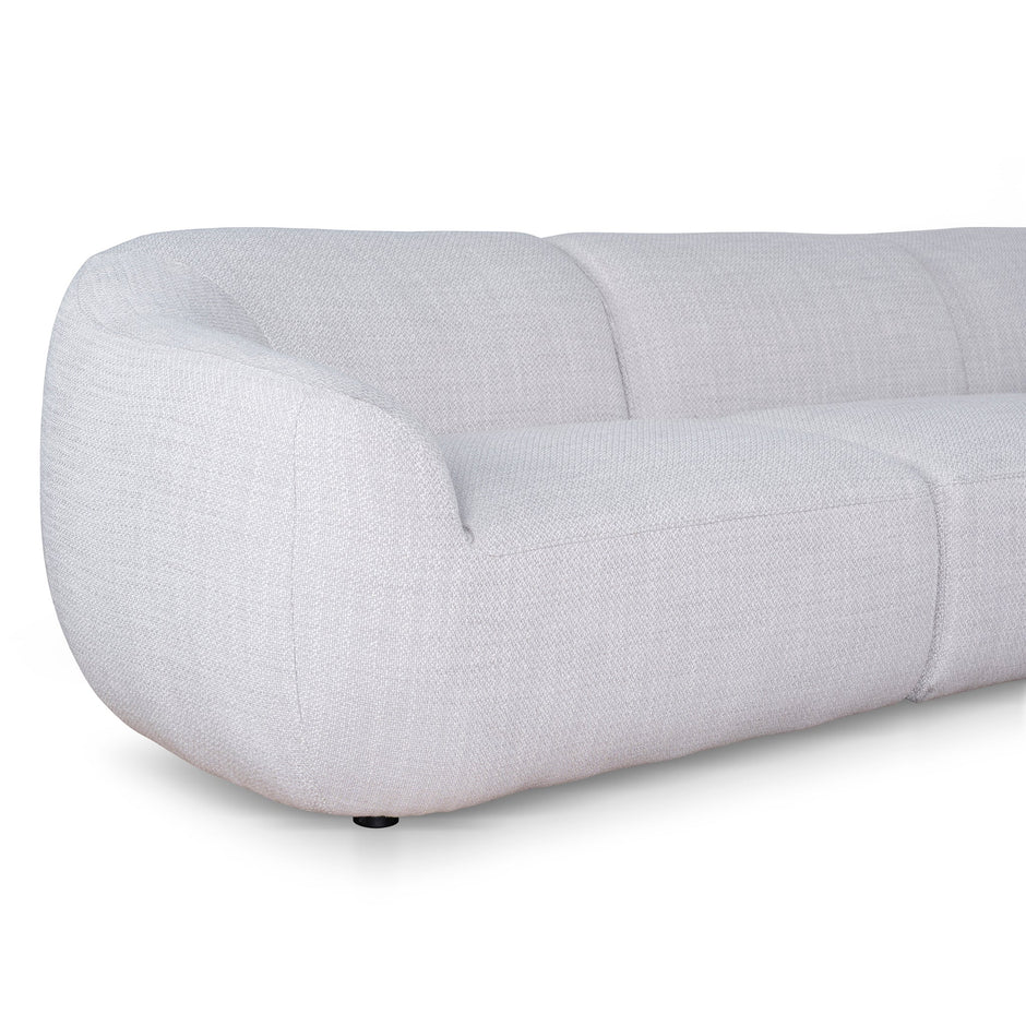 CLC10482-KSO Extended Corner Fabric Sofa - Taupe Beige