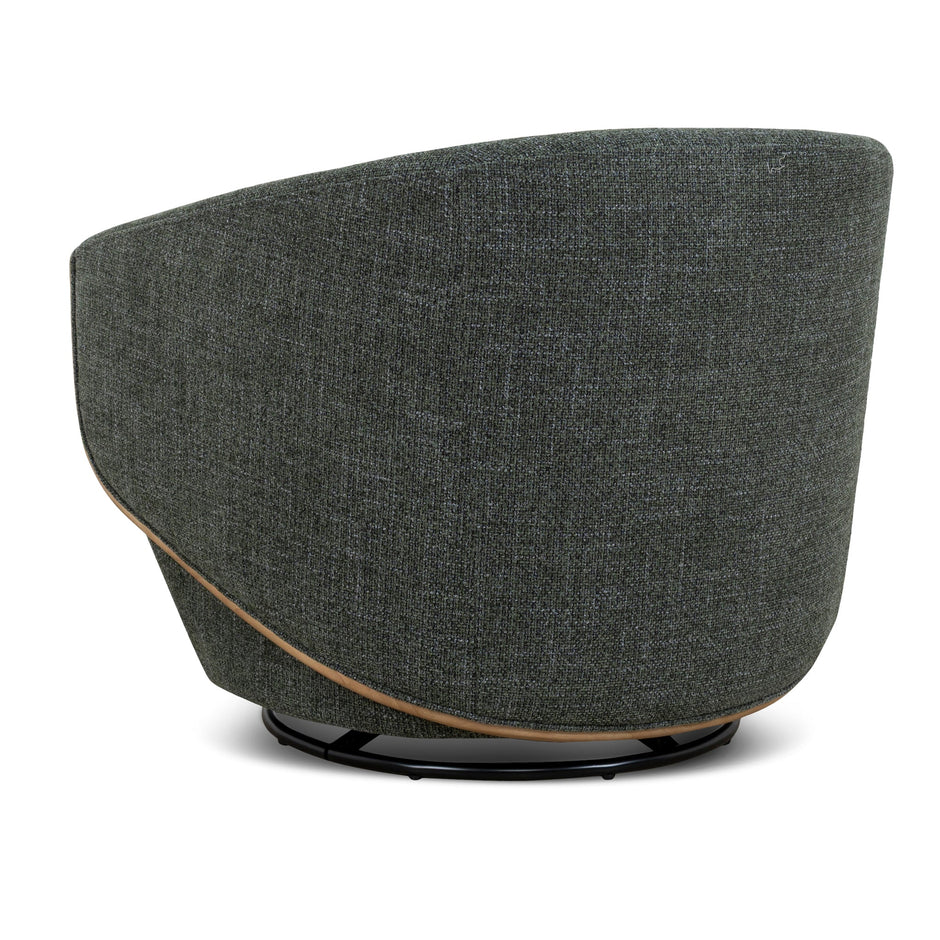 CLC10483-KSO Swivel Armchair - Moss Green