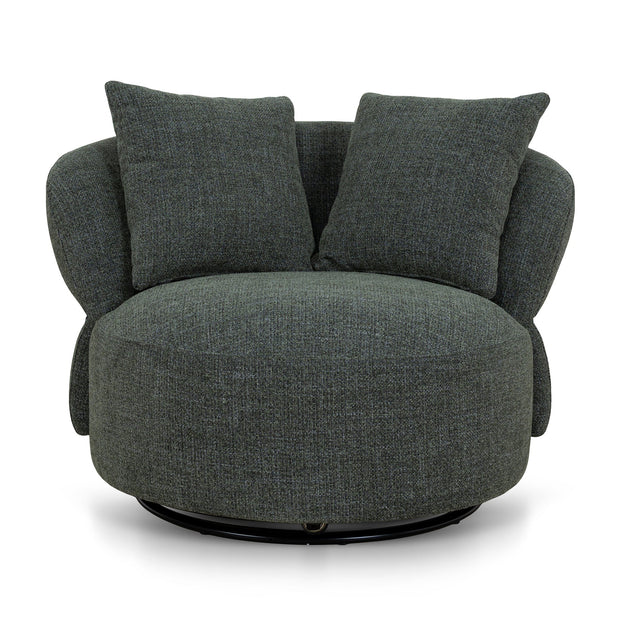 CLC10484-KSO Swivel Lounge Chair - Moss Green