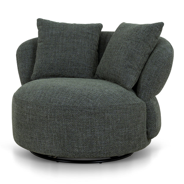 CLC10484-KSO Swivel Lounge Chair - Moss Green