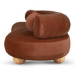 CLC10492-CA 3 Seater Sofa - Burnt Brown