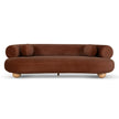 CLC10492-CA 3 Seater Sofa - Burnt Brown