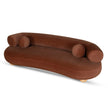 CLC10492-CA 3 Seater Sofa - Burnt Brown