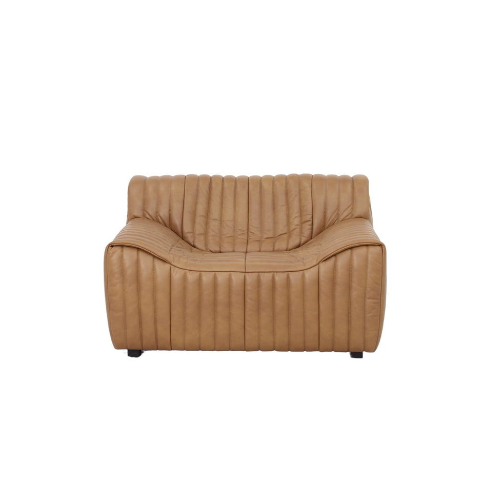 CLC10844-NV Armchair - Amber Tan Leather
