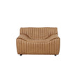 CLC10844-NV Armchair - Amber Tan Leather