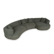CLC10852-FS Modular Right Chaise Sofa - Canopy Green