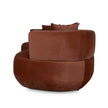 CLC10855-FS 3 Seater Sofa - Burnt Brown