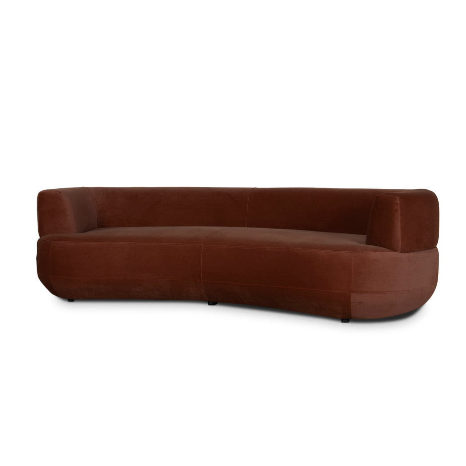 CLC10855-FS 3 Seater Sofa - Burnt Brown