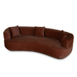 CLC10855-FS 3 Seater Sofa - Burnt Brown