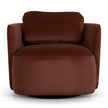 CLC10862-FS Swivel Armchair - Burnt Brown