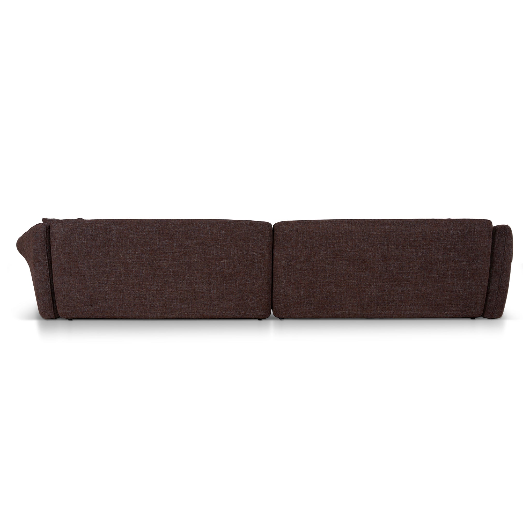 CLC10864-FS Left Open Sofa - Moss Brown