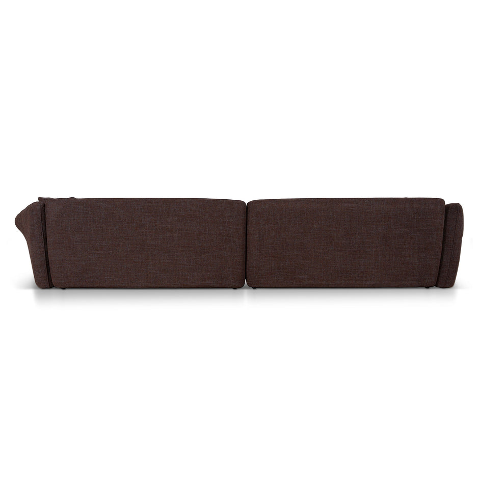 CLC10864-FS Left Open Sofa - Moss Brown