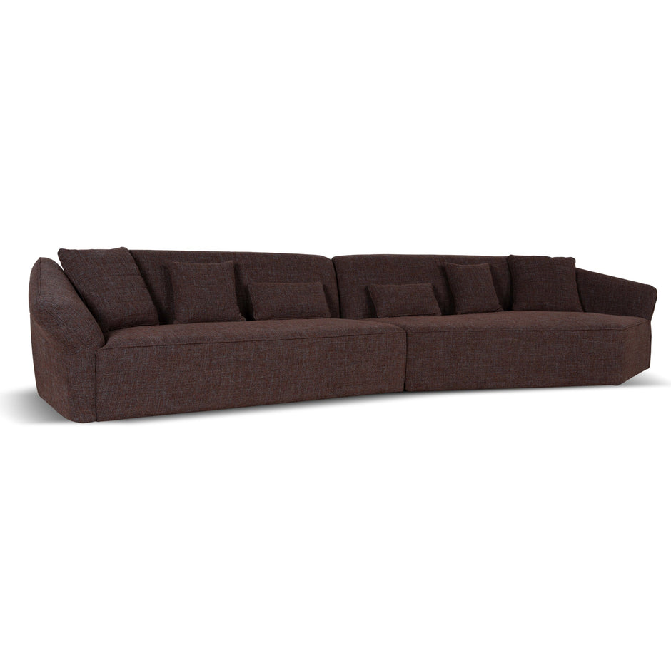 CLC10864-FS Left Open Sofa - Moss Brown