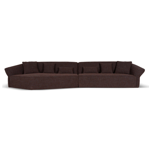 CLC10865-FS Right Open Sofa - Moss Brown