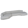 CLC10866-FS Right Chaise Corner Sofa - Noah Silver Lining