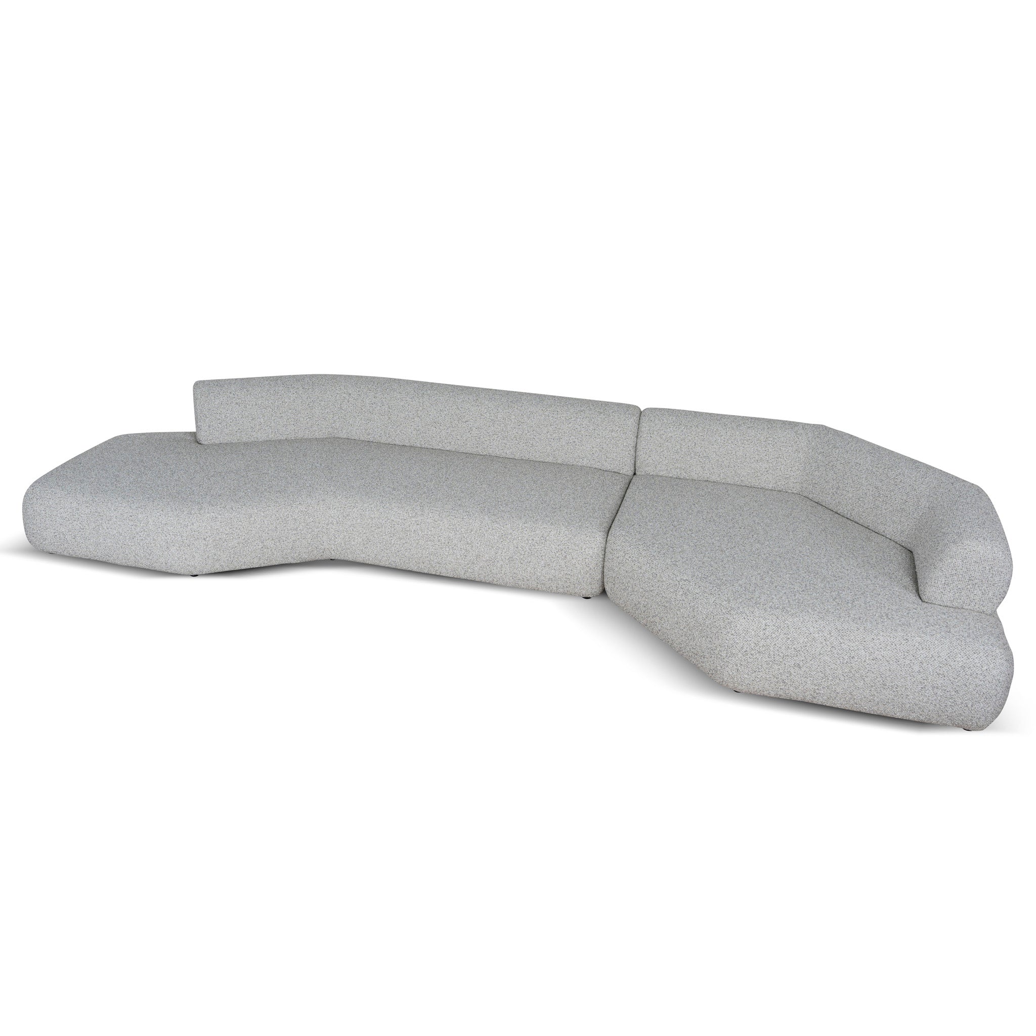 CLC10867-FS Left Chaise Corner Sofa - Noah Silver Lining