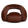CLC10868-FS Swivel Armchair - Burnt Brown