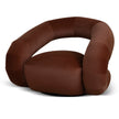 CLC10868-FS Swivel Armchair - Burnt Brown