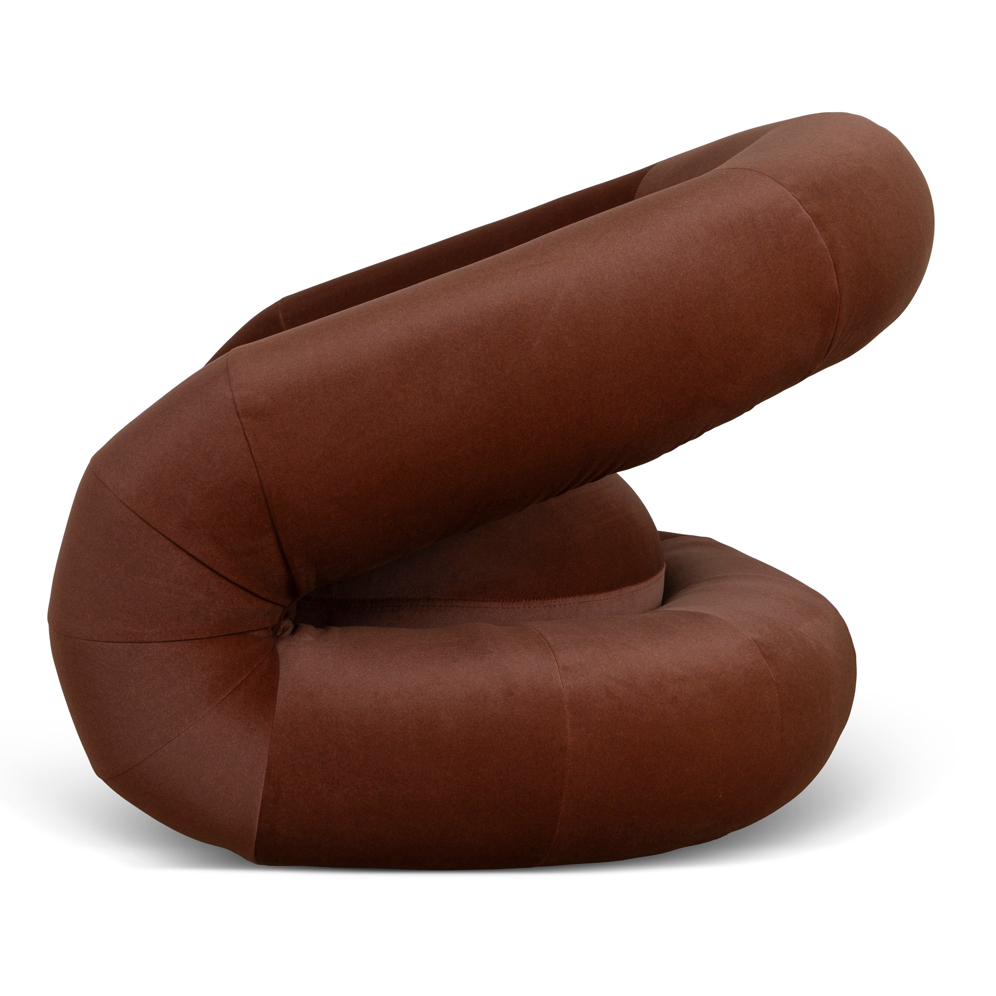 CLC10868-FS Swivel Armchair - Burnt Brown