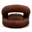 CLC10868-FS Swivel Armchair - Burnt Brown