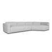 CLC10871-FS Left Arm Corner Sofa - Textured Beige