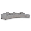 CLC10872-FS Right Chaise Modular Sofa - Mushroom Beige