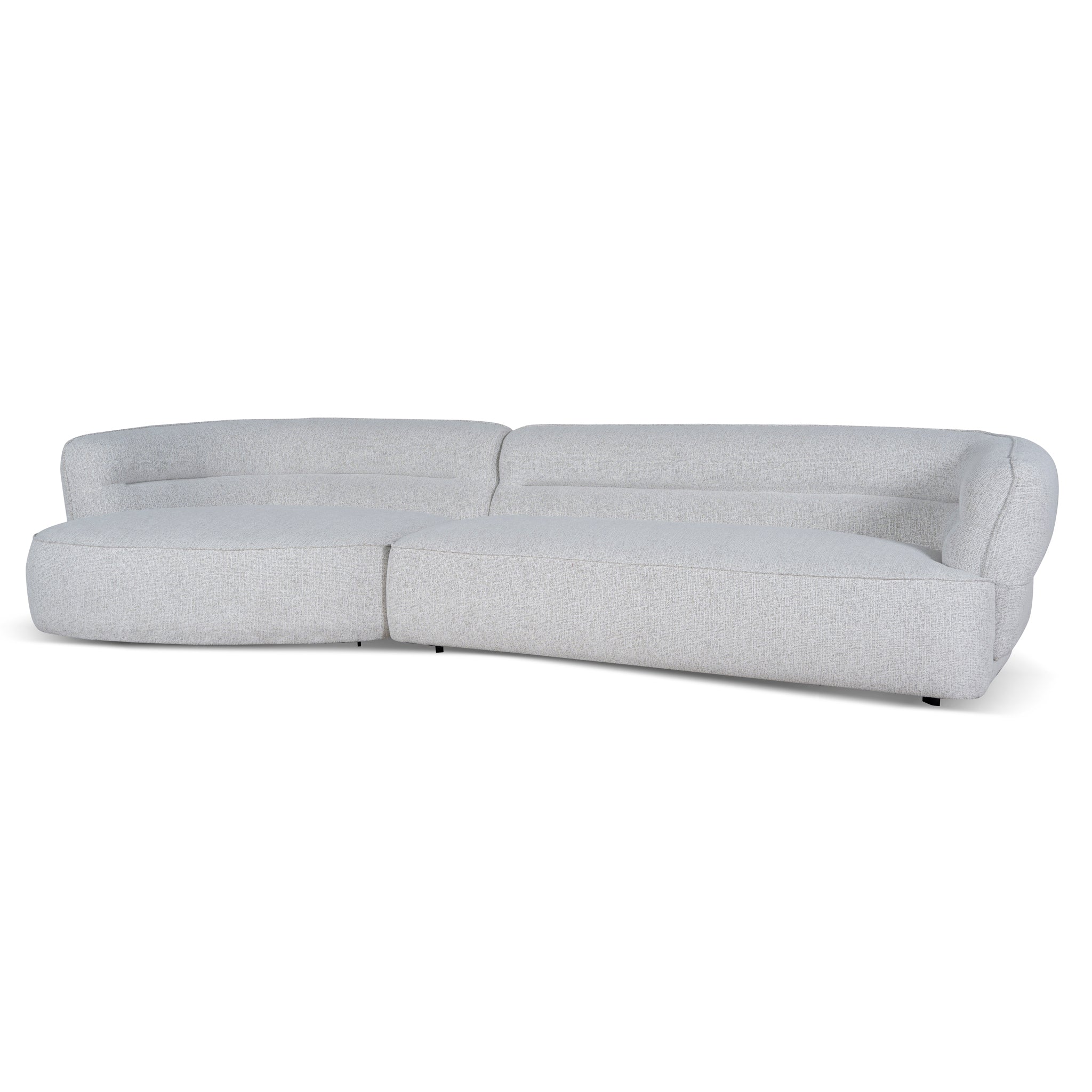 CLC10874-KJ Left Chaise Sofa - Almond Beige