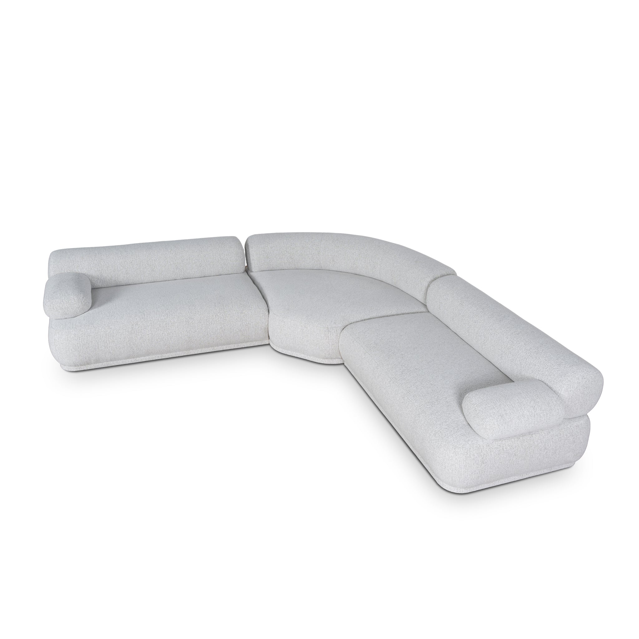CLC10886-KJ Modular Corner Sofa - Almond Beige