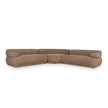 CLC10887-KJ Modular Corner Sofa - Almond Brown