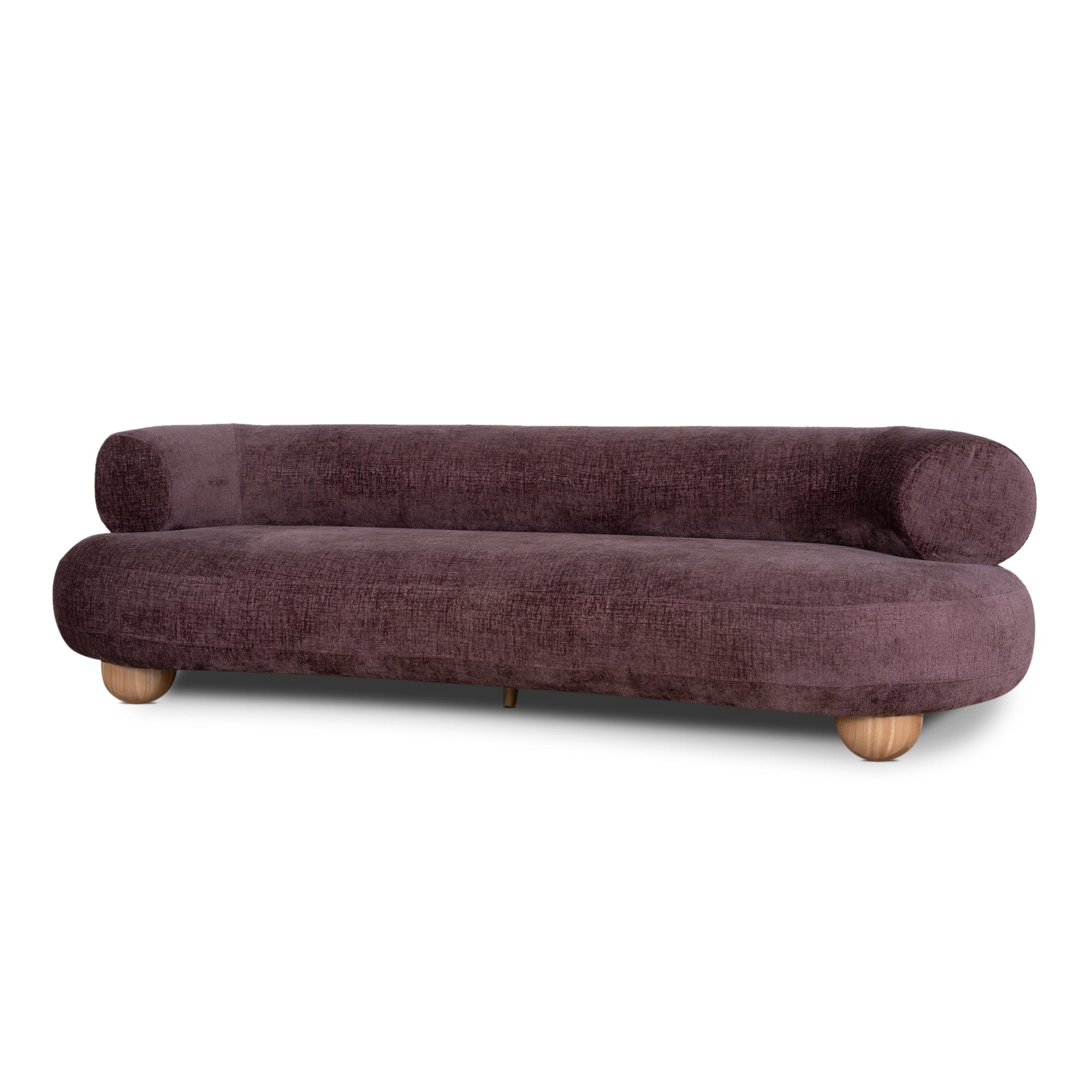 CLC10922-CA 3 Seater Sofa - Plum