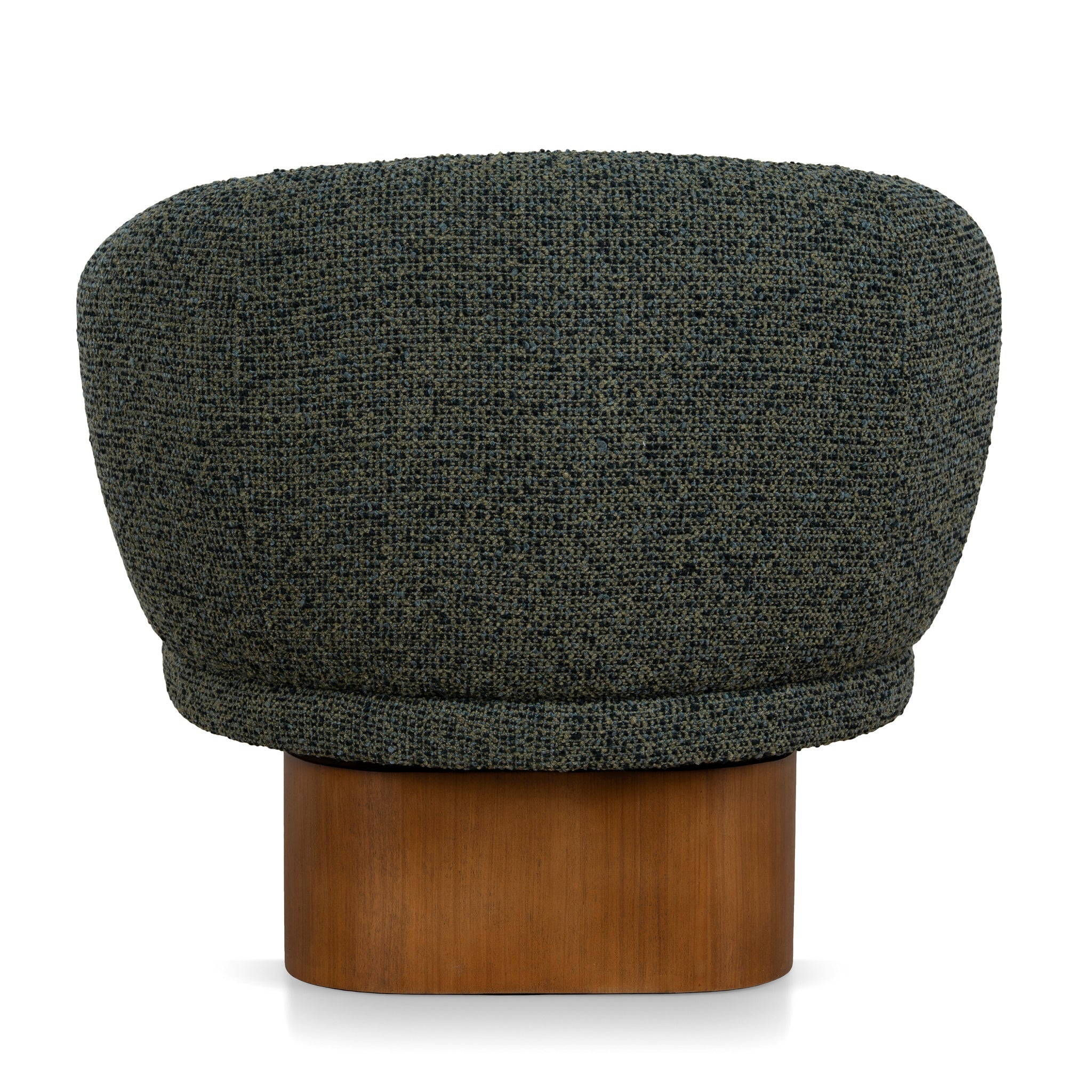 CLC10923-CA Fabric Swivel Armchair - Dusky Green