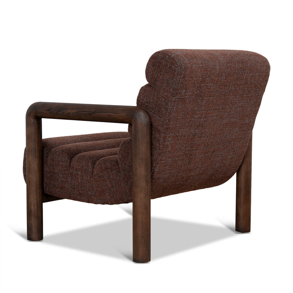CLC10933-OLS Fabric Lounge Chair - Moss Brown