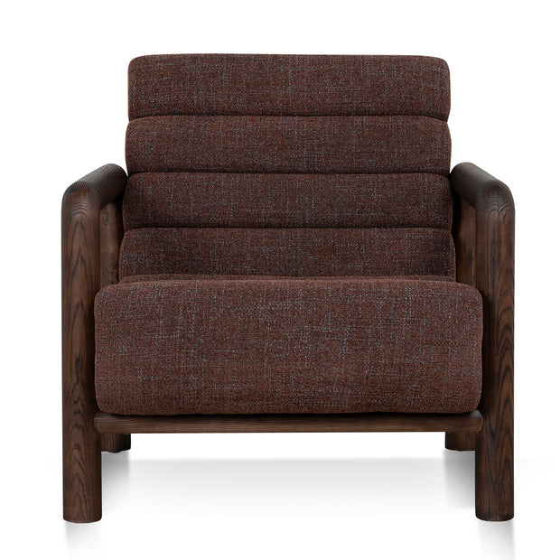 CLC10933-OLS Fabric Lounge Chair - Moss Brown