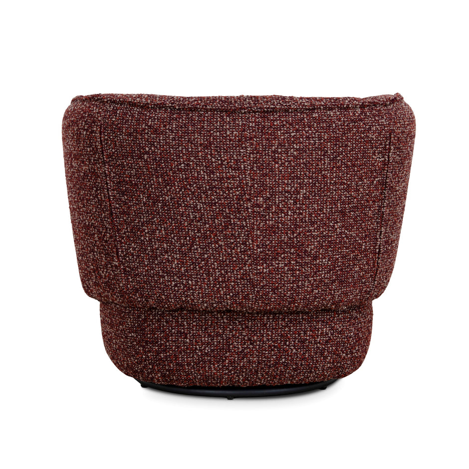 CLC12130-CI Swivel Armchair - Autumn Red