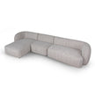 CLC12403-AE 4 Seater Left Chaise Sofa - Plush Spec Brown