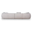 CLC12403-AE 4 Seater Left Chaise Sofa - Plush Spec Brown