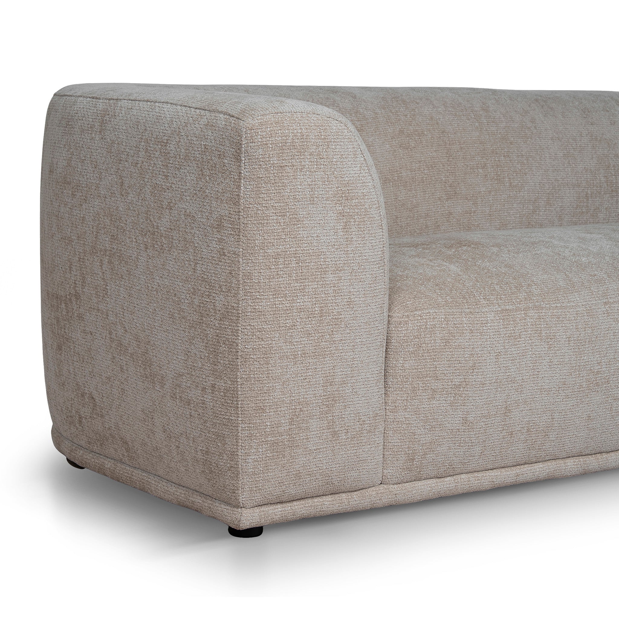 CLC12404-AE 4 Seater Right Chaise Sofa - Lila Beige