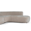 CLC12404-AE 4 Seater Right Chaise Sofa - Lila Beige