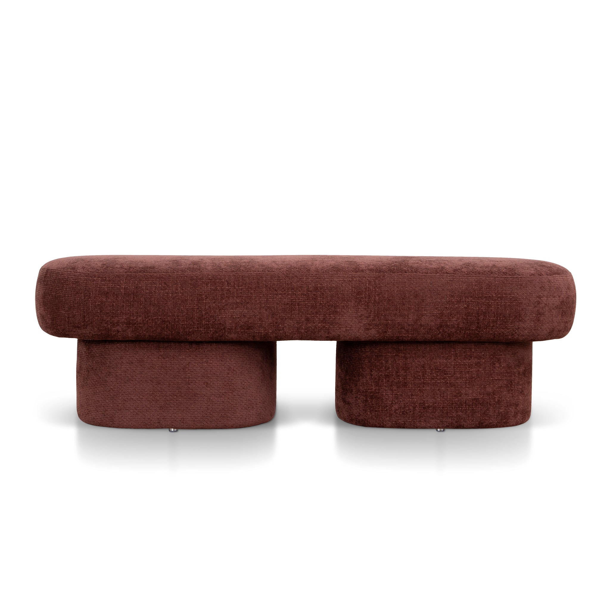 CLC12428-YY 1.5m Long Ottoman Bench - Lila Burgundy
