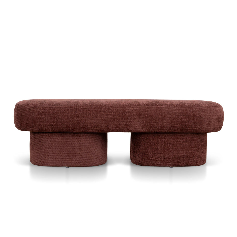 CLC12428-YY 1.5m Long Ottoman Bench - Lila Burgundy
