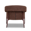 CLC12432-CI Dark Red Armchair - Verona Tawn