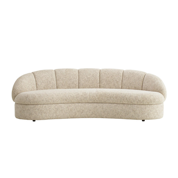 CLC12547-IG 3 Seater Sofa - Honeycomb White